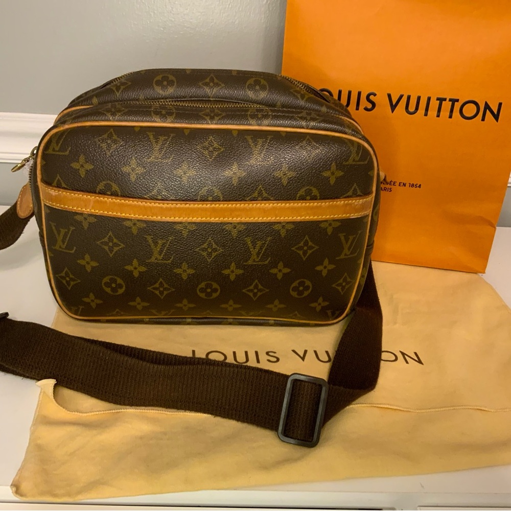 Louis Vuitton Dark Brown Monogram Crossbody Bag